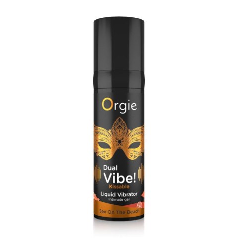 DUAL VIBE! SEX ON THE BEACH KISSABLE LIQUID VIBRATOR - 15 ML Orgie