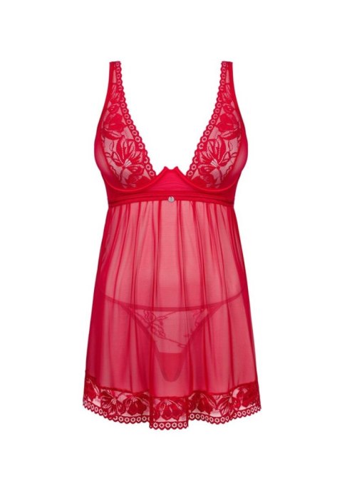 Komplet - Lacelove babydoll i stringi M/L Obsessive