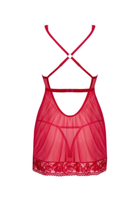 Komplet - Lacelove babydoll i stringi M/L Obsessive