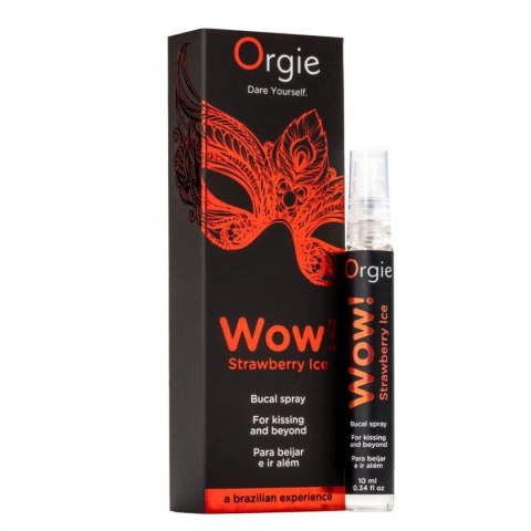 Spray do sexu oralnego - ORGIE Strawberry Ice Spray 10ml