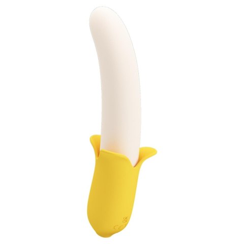 Wibrator Banan - Banana Greek, 7 vibration functions 3 thrusting settings Pretty Love