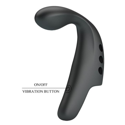 Wibrująca nakładka na palec - FINGERING VIBRATOR GORGON, 10 vibration functions Pretty Love