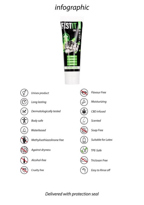 Lubrykant z dodatkiem CBD - CBD Lubricant - 0.8 fl oz / 25 ml Fist It