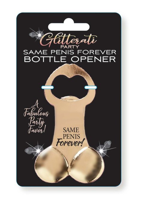 Glitterati Penis Bottle Opener LITTLE GENIE PRODUCTIONS