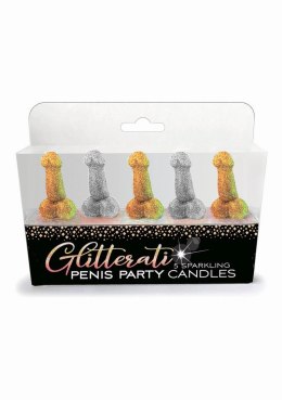 Glitterati Penis, Candle Set