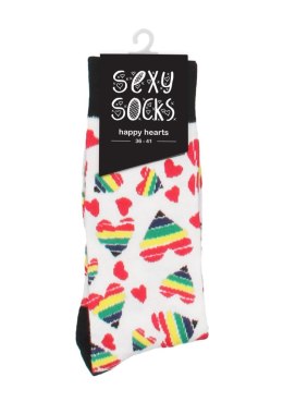 Happy Hearts - 36-41 Sexy Socks