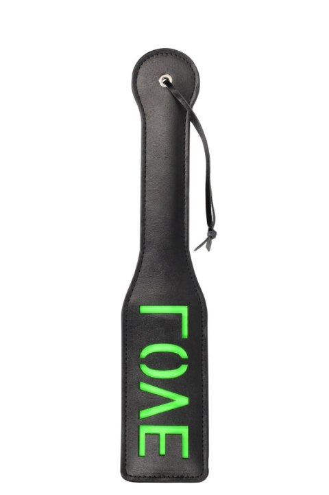 Świecąca Packa - 'Love'' Paddle - Glow in the Dark - Black/Neon Green