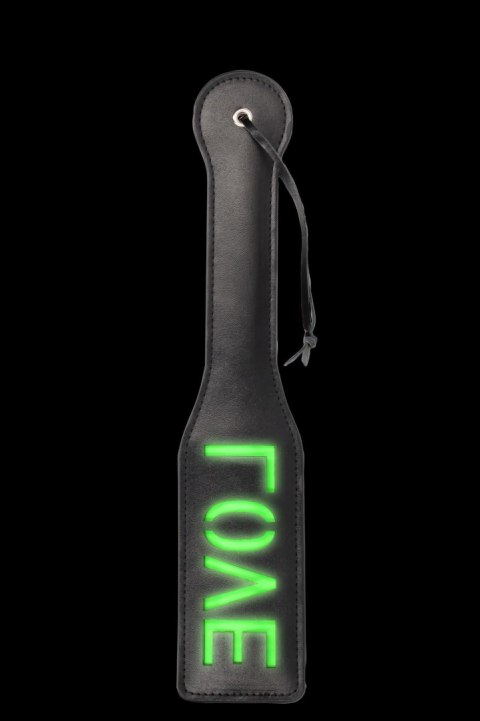 Świecąca Packa - 'Love'' Paddle - Glow in the Dark - Black/Neon Green