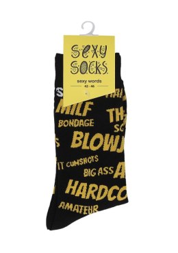 Sexy words - 42-46 Sexy Socks