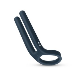 Pierścień erekcyjny ze stymulacją jąder - Boners Cockring & Ball Stimulator - Blue