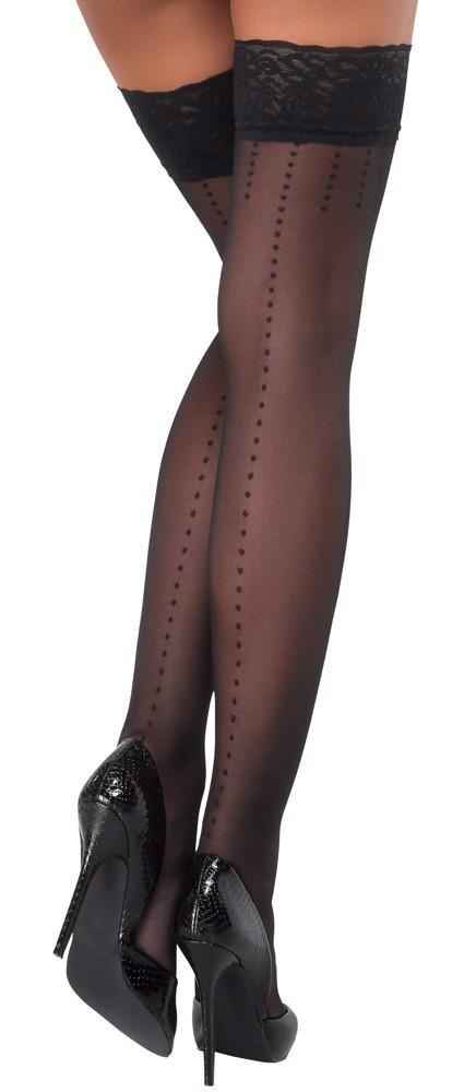 Pończochy samonośne - Hold-Ups Dot 2 Cottelli LEGWEAR