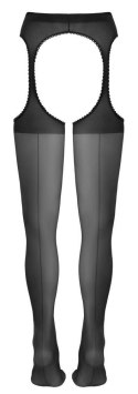 Pończochy - Suspender Stockings black 2 Cottelli LEGWEAR