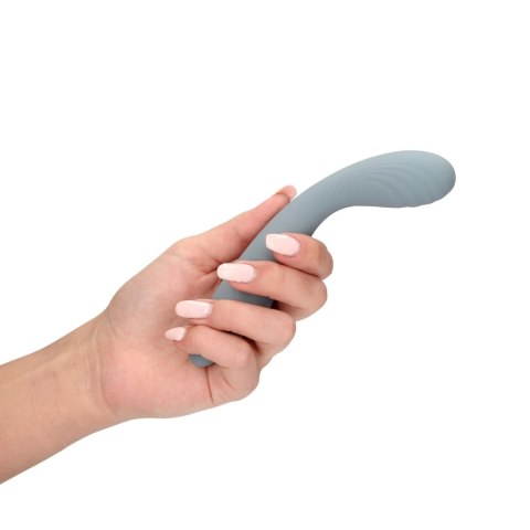 Wibrator punkt G - Ultra Soft Silicone G-Spot Vibrator - Basalt Grey