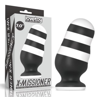 Silikonowy korek analny XL 18 cm - 7.0" X-Missioner Butt Plug Lovetoy