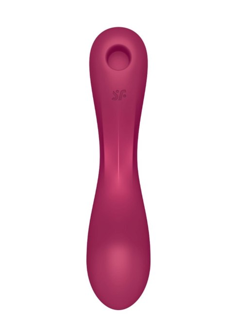 Wibrator 3w1 - Curvy Trinity 1 red