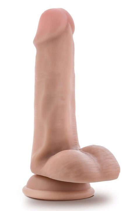 Realistyczne Dildo 15 cm - DR. SKIN DR. JEFFREY 6.5 INCH DILDO WITH BALLS BEIGE Blush