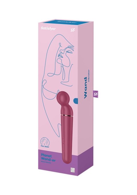 Masażer - Planet Wand-er berry + rosegold Satisfyer