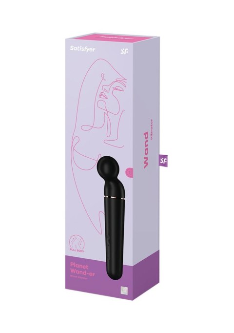 Masażer - Planet Wand-er black + rosegold Satisfyer