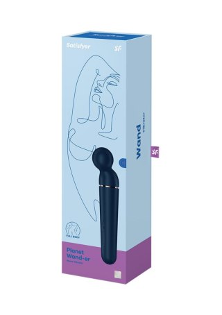 Masażer XXL - Planet Wand-er blue + rosegold Satisfyer