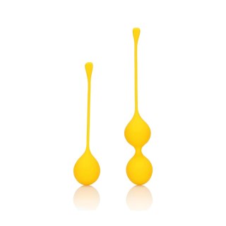 Kulki do treningu mięsni Kegla - Silicone Kegel Balls Training Set - Carambola Loveline