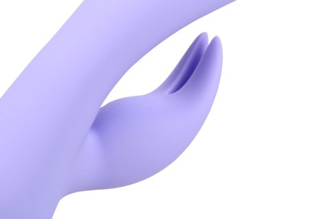 Wibrator Królik - Smooth Silicone Rabbit Vibrator - Digital Lavender Loveline