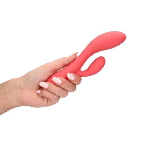 Wibrator Królik - Smooth Ultra Soft Silicone Rabbit Vibrator - Astro Dust Loveline