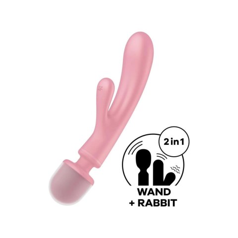 Wibrator 3w1 - Triple Lover pink