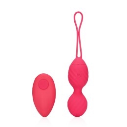 Wibrujące Jajko z pilotem - Vibrating Egg with Remote Control - Strawberry Red Loveline
