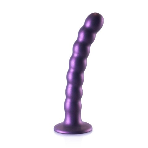 Dildo 17 cm - Beaded Silicone G-Spot Dildo - 6,5'' / 16,5 cm Ouch!