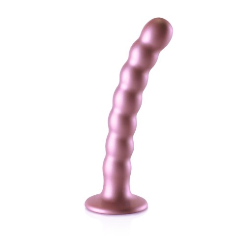 Dildo 17 cm - Beaded Silicone G-Spot Dildo - 6,5'' / 16,5 cm Ouch!