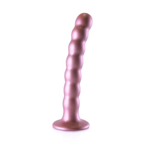 Dildo 17 cm - Beaded Silicone G-Spot Dildo - 6,5'' / 16,5 cm Ouch!