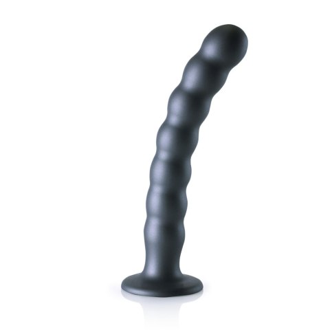 Dildo 21 cm - Beaded Silicone G-Spot Dildo - 8'' / 20,5 cm Ouch!