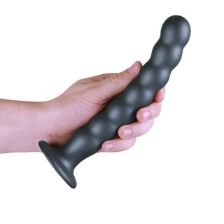 Dildo 21 cm - Beaded Silicone G-Spot Dildo - 8'' / 20,5 cm Ouch!