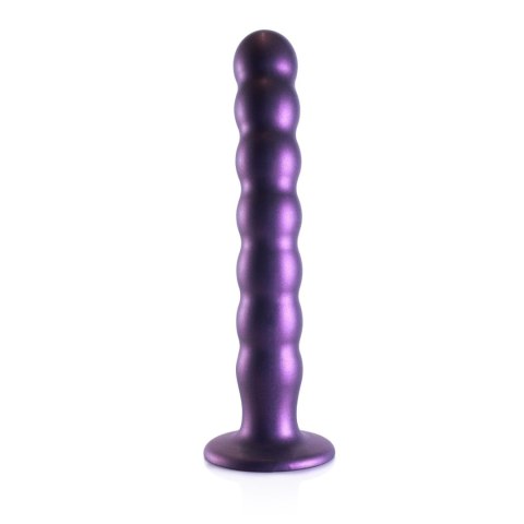 Dildo 21 cm - Beaded Silicone G-Spot Dildo - 8'' / 20,5 cm Ouch!