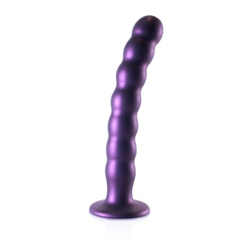 Dildo 21 cm - Beaded Silicone G-Spot Dildo - 8'' / 20,5 cm Ouch!