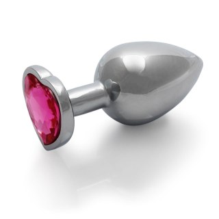 Heart Gem Butt Plug - Large Ouch!