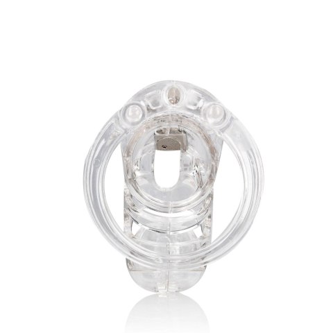 Klatka na penisa - Model 25 - Chastity Cage - 9 cm - Transparent ManCage