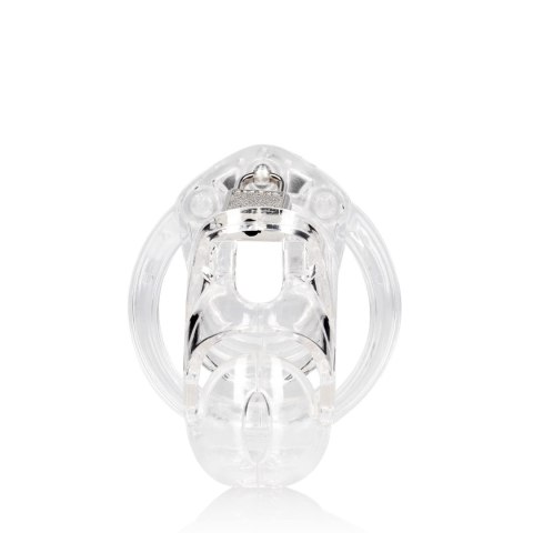 Klatka na penisa - Model 25 - Chastity Cage - 9 cm - Transparent ManCage