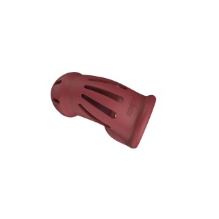 Silikonowa klatka - Model 28 - Ultra Soft Silicone Chastity Cage - Red ManCage