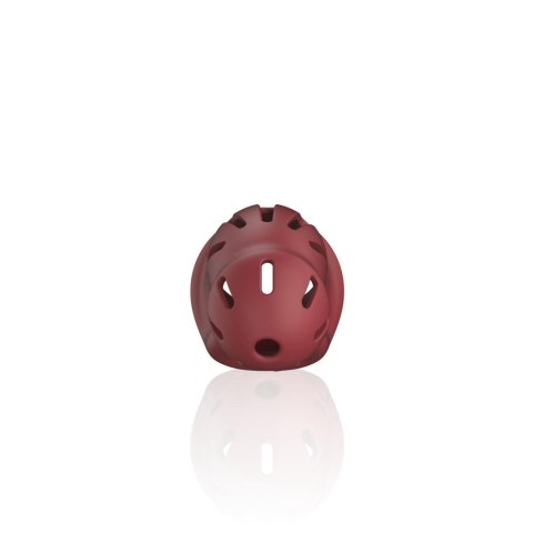 Silikonowa klatka - Model 28 - Ultra Soft Silicone Chastity Cage - Red ManCage