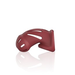 Silikonowa klatka - Model 28 - Ultra Soft Silicone Chastity Cage - Red ManCage