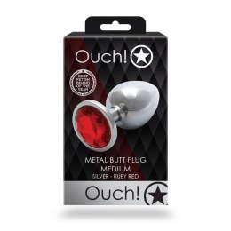 Round Gem Butt Plug - Medium Ouch!