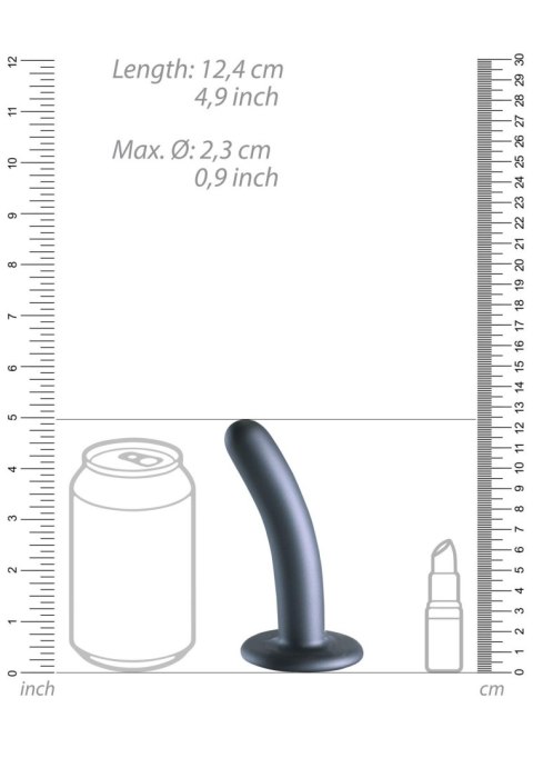 Dildo 12 cm - Smooth Silicone G-Spot Dildo - 5'' / 12 cm Ouch!