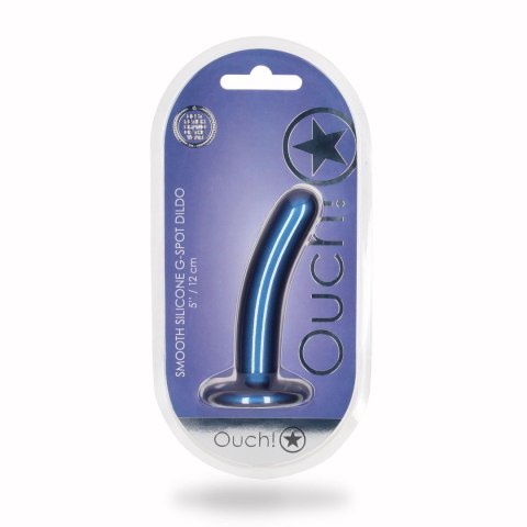 Dildo 12 cm - Smooth Silicone G-Spot Dildo - 5'' / 12 cm Ouch!