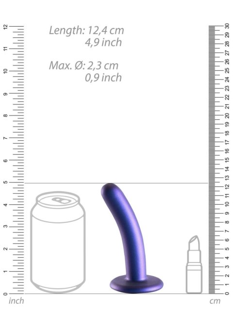 Dildo 12 cm - Smooth Silicone G-Spot Dildo - 5'' / 12 cm Ouch!