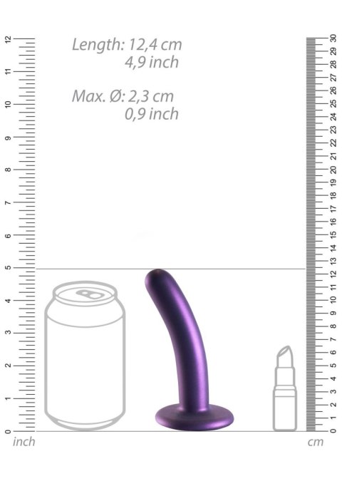 Dildo 12 cm - Smooth Silicone G-Spot Dildo - 5'' / 12 cm Ouch!