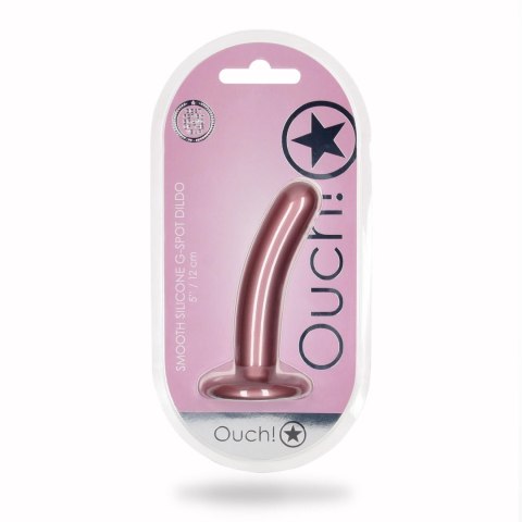 Dildo 12 cm - Smooth Silicone G-Spot Dildo - 5'' / 12 cm Ouch!