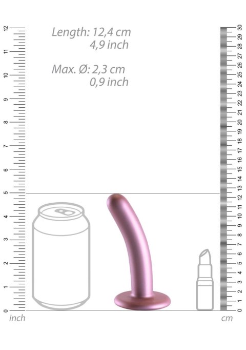 Dildo 12 cm - Smooth Silicone G-Spot Dildo - 5'' / 12 cm Ouch!