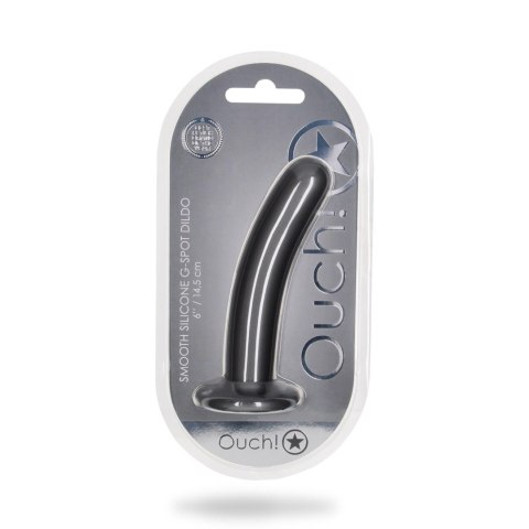 Dildo 14,5 cm - Smooth Silicone G-Spot Dildo - 6'' / 14,5 cm Ouch!