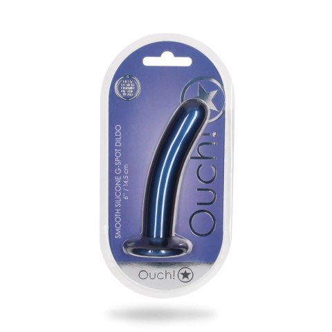 Dildo 14,5 cm - Smooth Silicone G-Spot Dildo - 6'' / 14,5 cm Ouch!